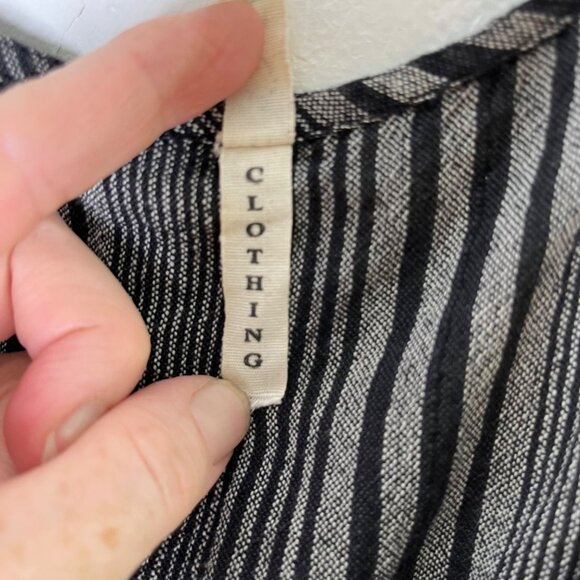 Avatar Striped Sleeveless Midi Dress With Belt Size XXS Halloween Beetlejuice - Picture 7 of 16